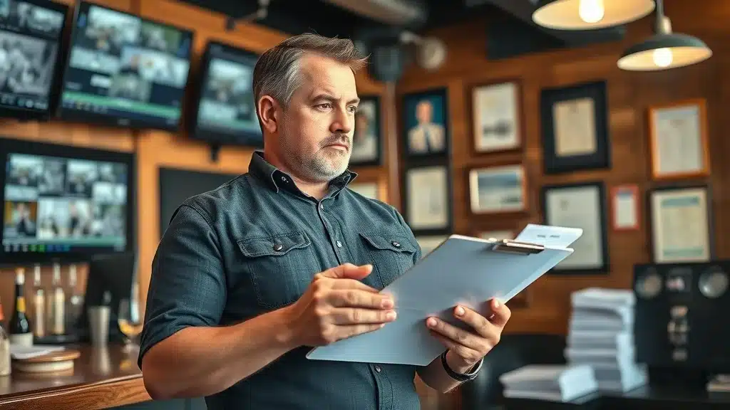 SC bar owner reviews assault and battery security protocols and compliance checklist