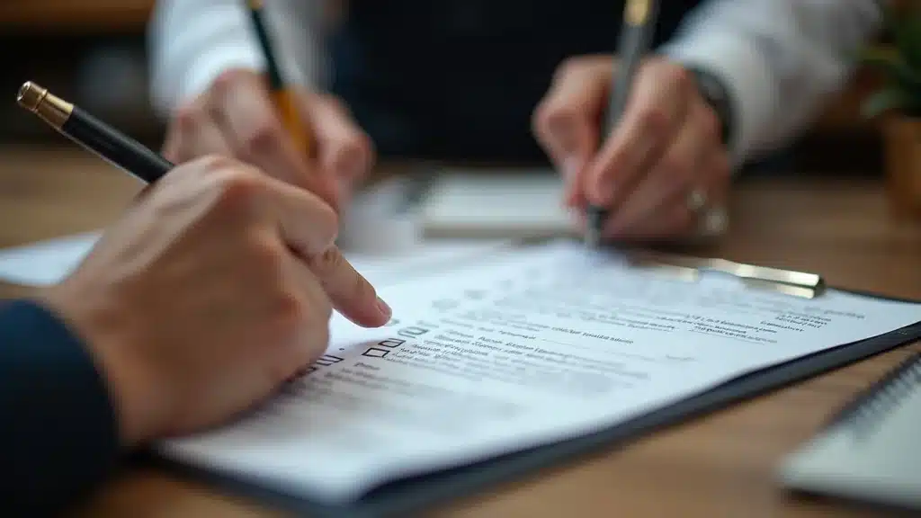 Manager in South Carolina ticking off liquor liability compliance steps on clipboard